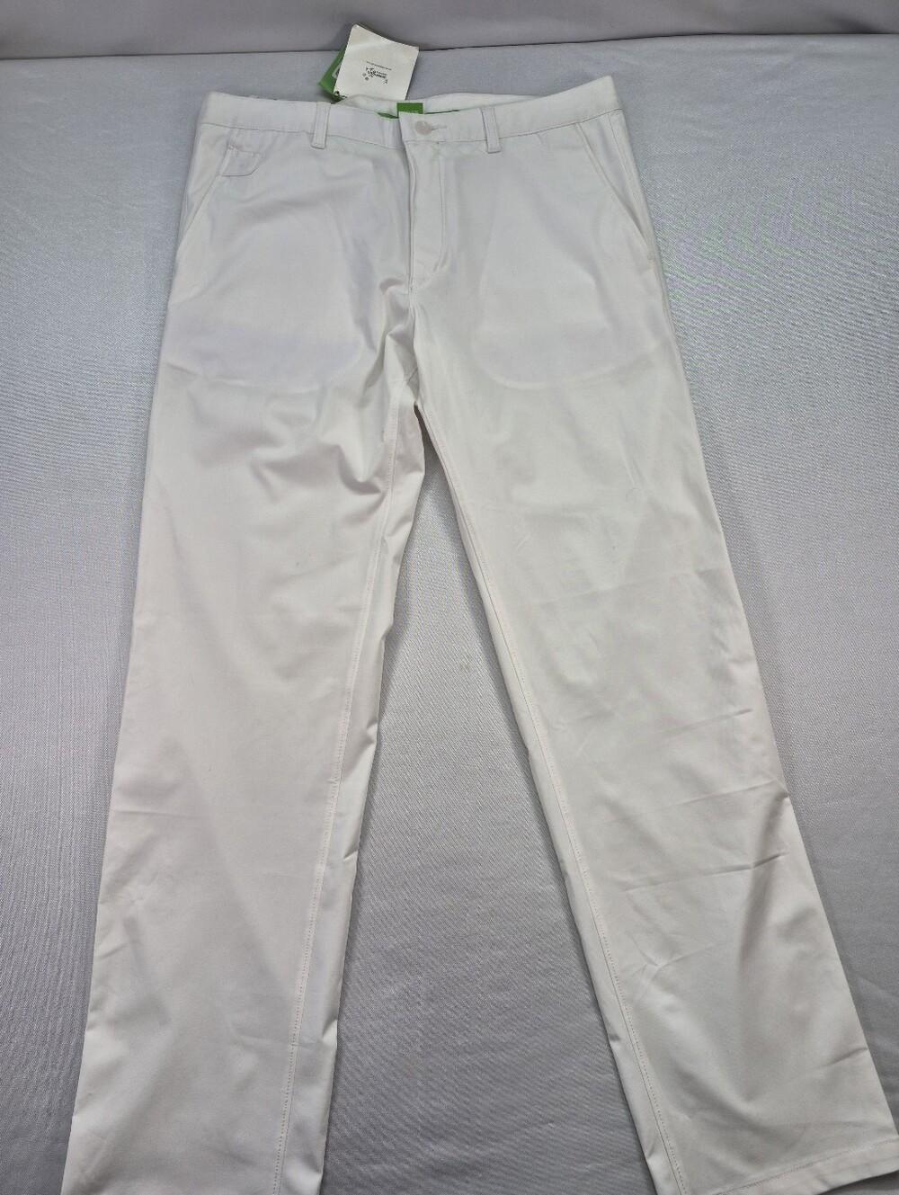 Hugo Boss Golf Pants Mens 36R Hassly Pro 1 Green Label Trousers White NWT $195